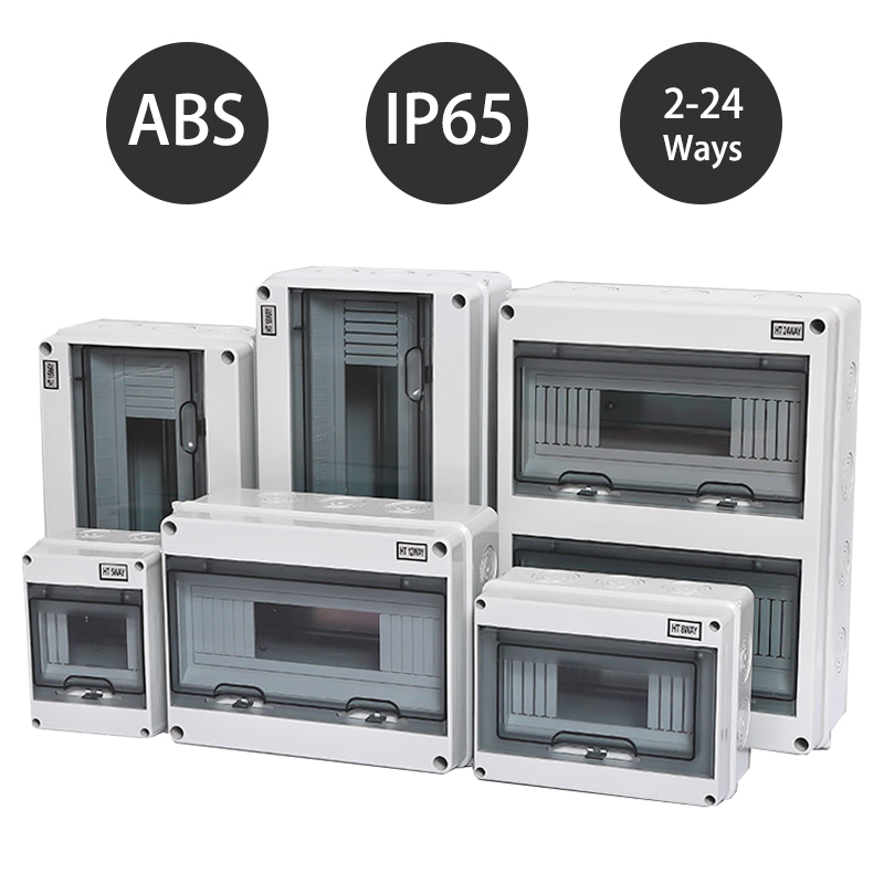 Outdoor Power Box Cover - HT 2/5/8/12/15/18/24 ウェイシリーズジャンクションボックス PC プラスチック屋外電気 IP65