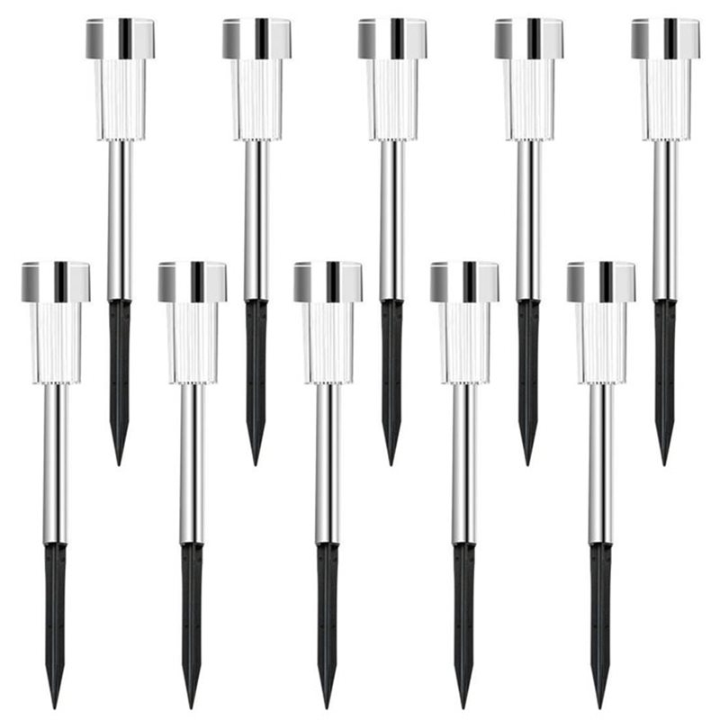 Outdoor Power Deals - 【大特価】屋外用グラウンドランタン ソーラーパワー LED 芝生ランタン 10個 防水