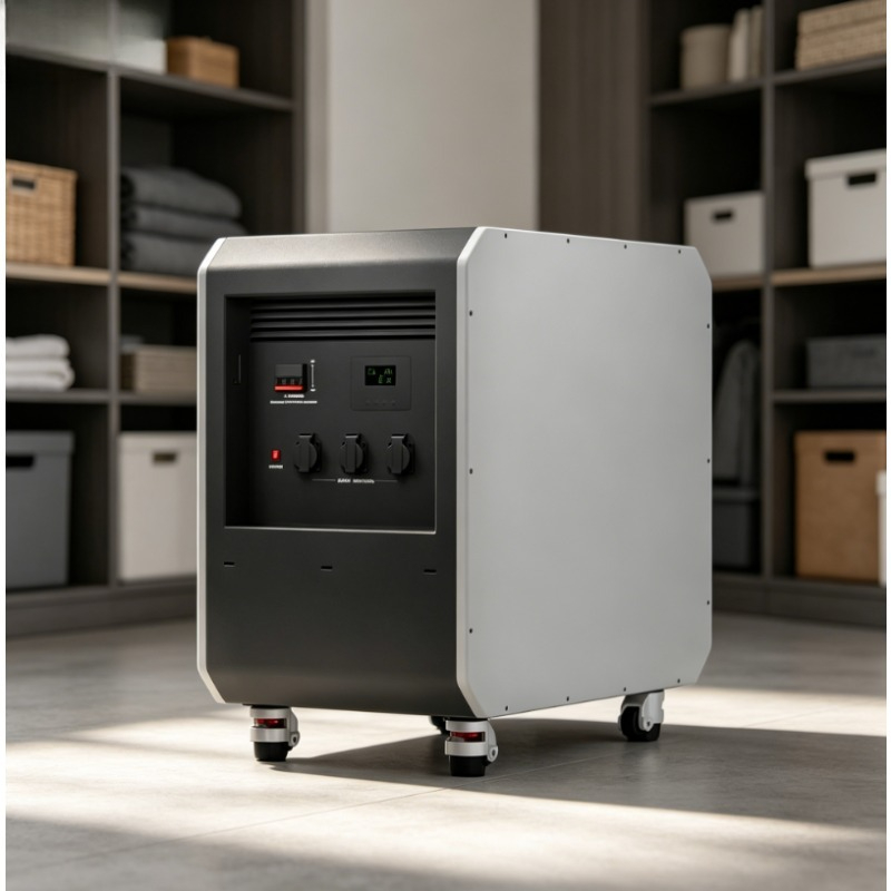 Ups Power Supply Outdoor - カスタマイズされた2500W‑12KW LiFePO4パワーステーションMPPT純正弦波UPSソーラー発電機家庭用屋外緊急電源
