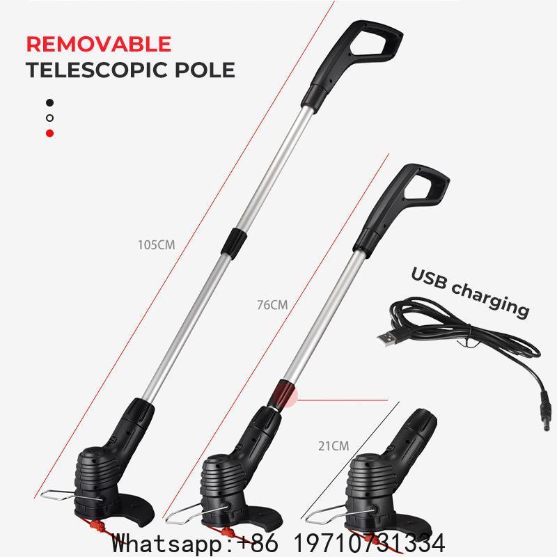 草刈り機 ポータブル スマート ワイヤレス電動芝刈り機 リチ - Lawn Mower Battery のレビューと価格