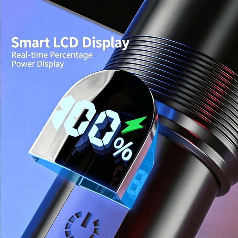 多機能 LED 懐中電灯ズーム可能な COB サイドライト充 - Outdoor Powerbank のレビューと価格