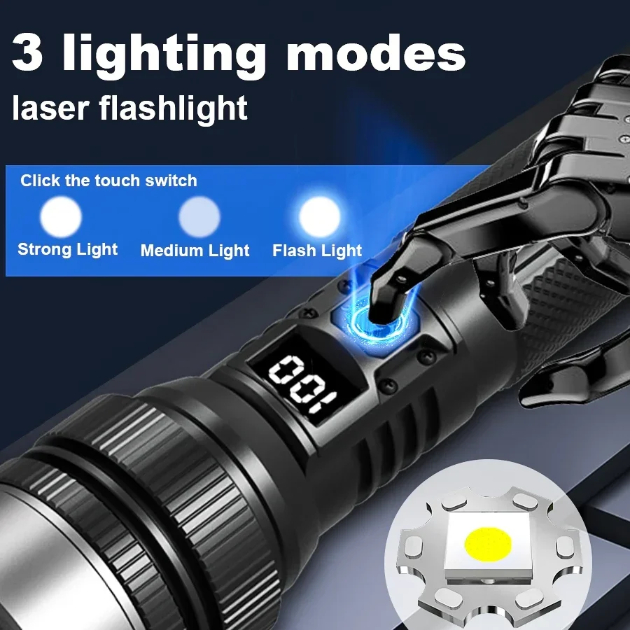 超高輝度充電式懐中電灯、キャンプ、ハイキング、釣り、屋外緊急 - Outdoor Power Works のレビューと価格