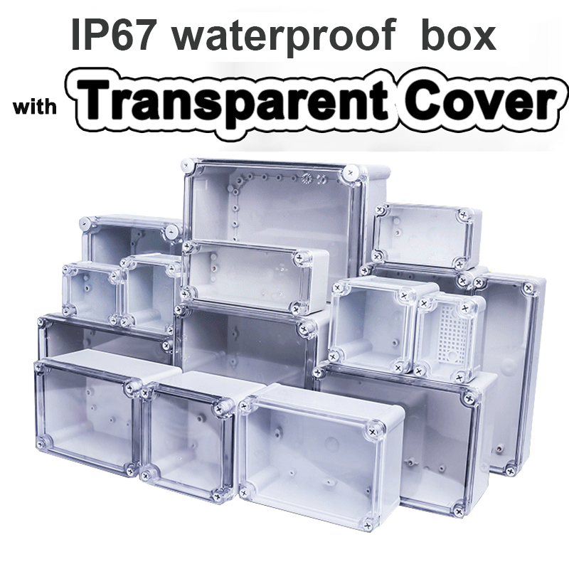 F型透明防水ボックス 屋外監視ボックス 屋外防水ジャンクショ - Outdoor Power Box Cover のレビューと価格
