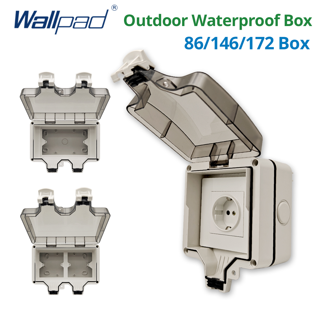 Wallpad IP66 防塵防水屋外ボックス壁スイッチとソ - Outdoor Power Box Cover のレビューと価格