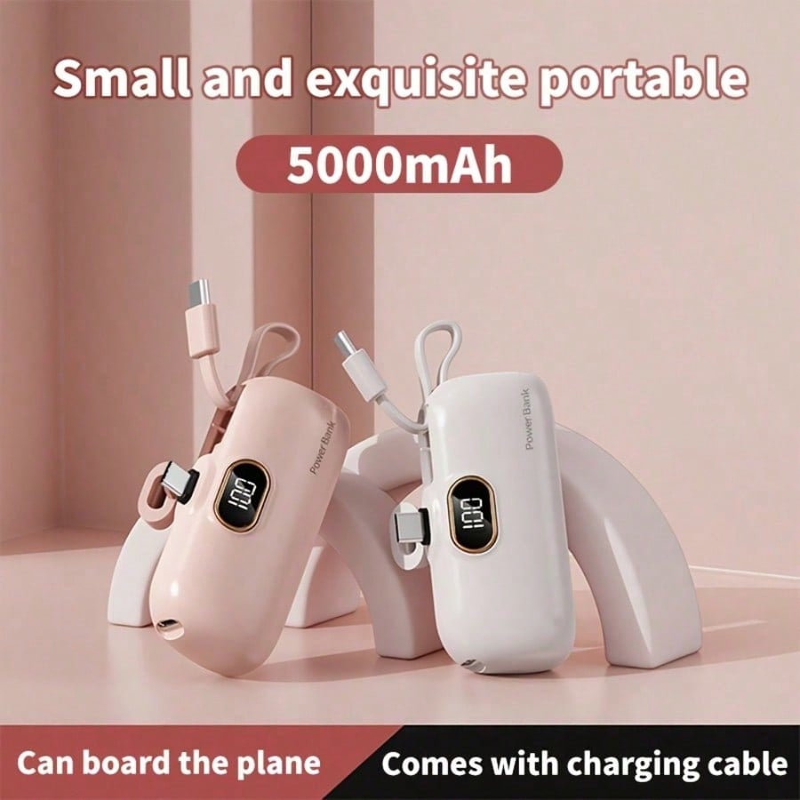 ミニポータブル急速充電パワーバンク、口紅サイズのコンパクトな - Outdoor Power Wire のレビューと価格