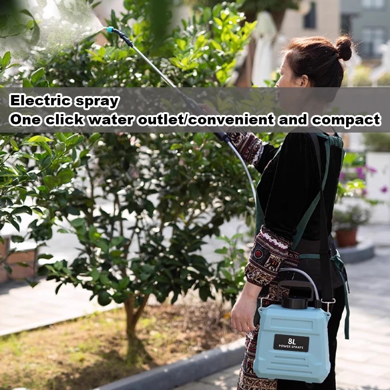 高圧農業用噴霧器 リチウム電池 8L バックパック式農薬散布 - Electric Sprayer Backpack のレビューと価格