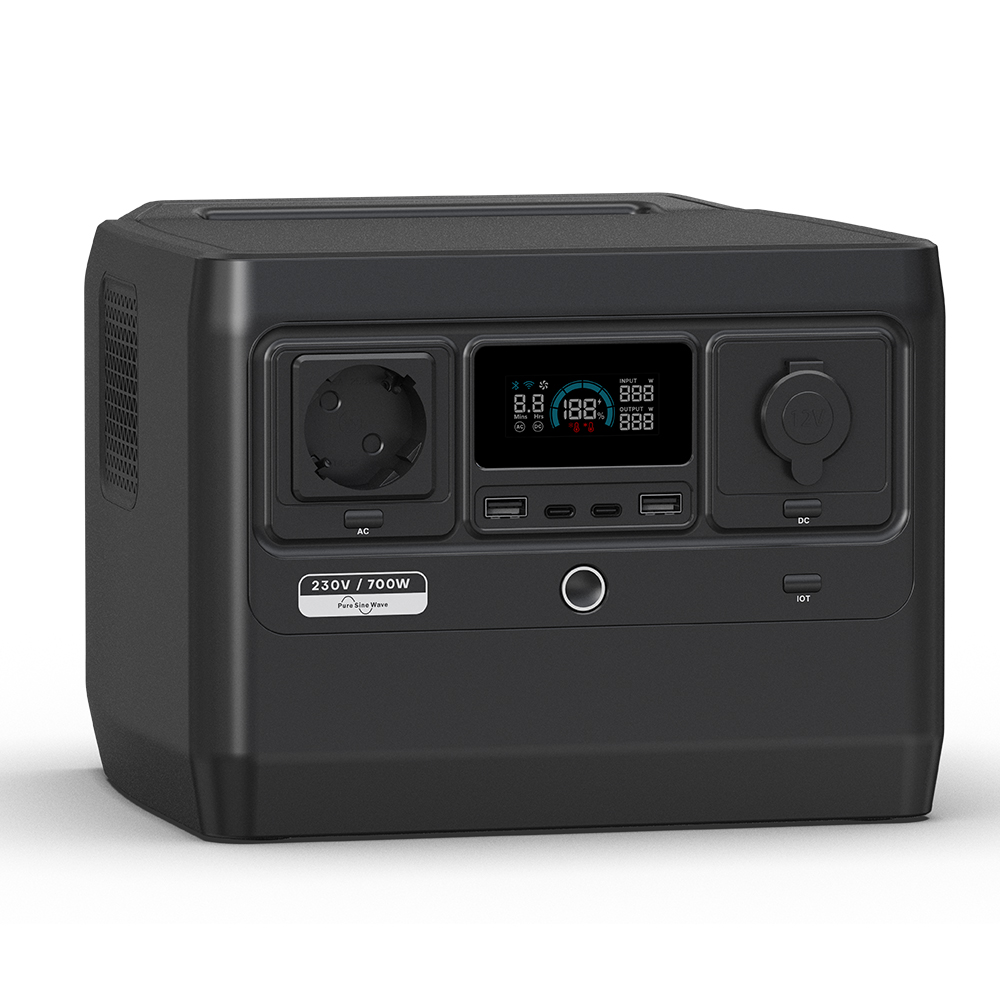 700W 576Wh ポータブル電源ステーション コンパクト - Ups Power Supply Outdoor のレビューと価格